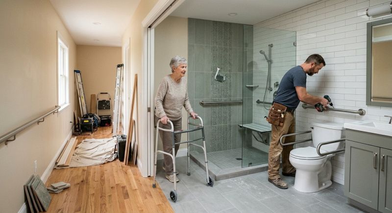Handicap Bathtub Installation in Hunterdon County, NJ