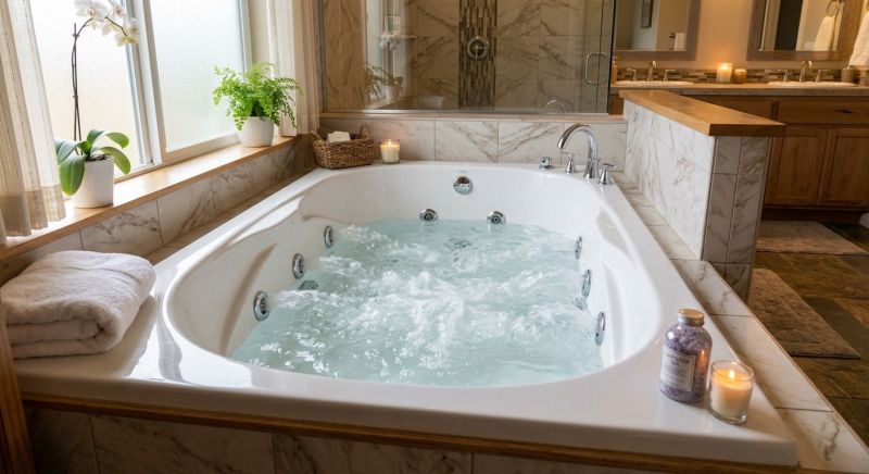 Jetted Tub Installation in Manchester, NH